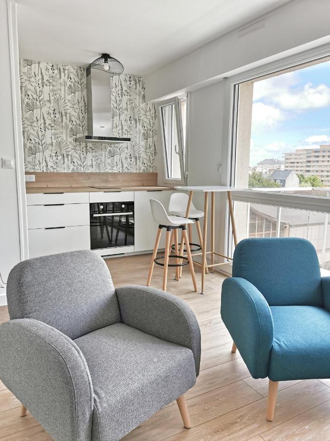 Appartement Lumineux Avec Balcon Et Parking Cherbourg-en-Cotentin Buitenkant foto