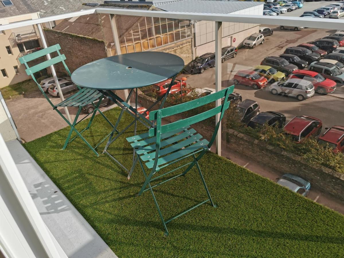 Appartement Lumineux Avec Balcon Et Parking Cherbourg-en-Cotentin Buitenkant foto